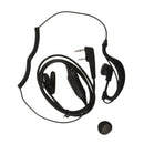 Earbud with Push to Talk Microphone for Kenwood Two Way Radio Walkie Talkie