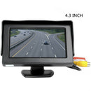Car SUV Reversing Backup Parking Sun Shade Color 4.3" TFT HD LCD Screen Moni Tw