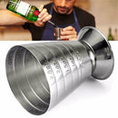 Stainless Steel Measuring Jigger Shot Cocktail Wine Bar Jigger Level Measure Cup