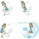 10 pcs Pocket Size Healthful Safe Disposable Paper Toilet Seat Covers For C K9K6
