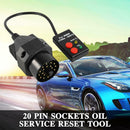 20 Pin OBD Auto Car Scan Oil Service Reset Diagnostic Tool Fo L0Z2