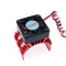 RC 1/10 Car 540 550 Motor Heatsink + Cooling Fan for 1:10 RC Car Truck Parts