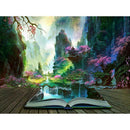 5D DIY Full Drill Diamond Painting Landscape of the Book Cross Stitch Craft