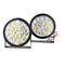 2pcs 12V 18LED Round Car Driving DRL Daytime Running Light Fog HeadLight Lamp