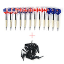 12Pcs Soft Tip Darts For Electronic Dartboard With 36 Extra Tips Professional LJ