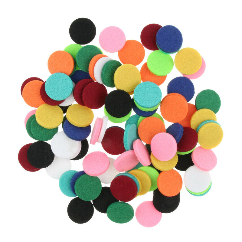 Bulk of 100 Replacement Aromatherapy Essential Oil Diffuser Refill Pads for
