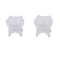 2Pieces Cat Elevated Food Water Bowls Raised Container w Elevated Stand