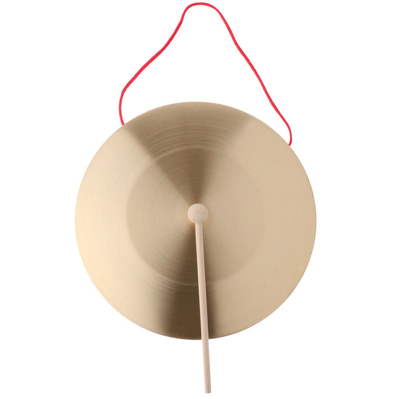 Kids Hand Percussion Gong Cymbal with Mallet, Musical Early Learning Developing