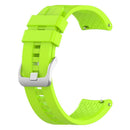 22mm Silicone Wrist Strap Band w/ Buckle for Amazfit GTR 47mm (Lime Color)