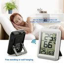 2018 New Digital LCD Wireless Thermometer Hygrometer with Transmitter Tempe