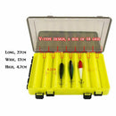 Fishing Lure Box Double Sided Tackle Box Fishing Lure Egi Squid Jig Pesca A