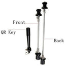 Cycling Bike Anti Theft Skewers Ultralight Bike Mtb Wheels Locking Security