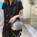 Retro Tassel Fashion Shell Bag New Rivet Personality Clip Lock Single Room