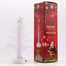 Colorful LED Fiber Optic Nightlight Decoration Light Lamp Mini Christmas Tr