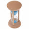 Blue hourglass wooden frame -15 minutes W7H3