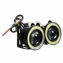 2.5 Inch 64mm Car SUV White LED COB Halo Angel Eye Rings Fog Light Projecto F9I7
