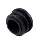 12 Pcs Chair Table Legs 22mm Dia Cap Round Ribbed Tube Tubing Insert