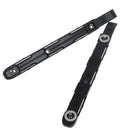 1pair New Black Chassis Hard Drive Mounting Plastic Rails for J Kw