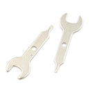 2pc 3/8 Inch Stainless Steel Collet Wrench Key 9.5mm Nut Spanner For Rotary  JR