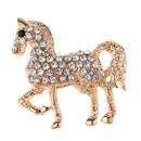 Gorgeous Horse Animal Brooch Pin, Lapel Collar Pin Brooches Women Clothing Decor