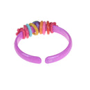 3Pcs Fashion Mixed Colourful Bracelet Kids Baby Jewelry Gift Party Supply JR