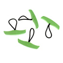 4x Green Nylon Kayak Canoe Boat Toggle Pull Carry Loop Handle Cord Accessory