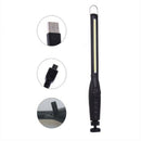 Portable COB Flashlight Worklight Rechargeable Inspection Lamp Long Strip Light