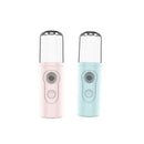 2 Pack Mini Facial Humidifier Spa Mist Face Sprayer Atomization Mister Salon