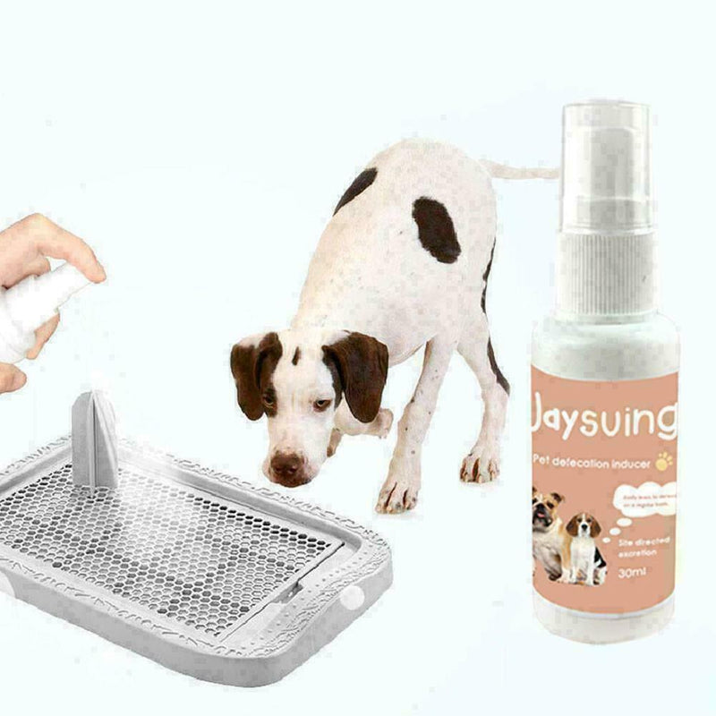 Effective Pet Toilet Training Spray Dog Props Inducer Defecation Positionin R6U8