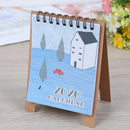 2020 Forest Animals Mini Desktop Paper Calendar  Daily Scheduler Table Plan OZ