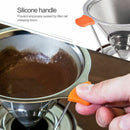 Stainless Steel Coffee Filter Basket Reusable Pour Over Coffee Filter Cone