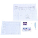 DIY Oil Painting Paint by Numbers Drawing + Brushes Paint for Adults&Kids