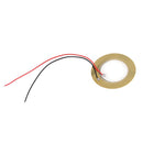 10X 35mm Piezo Elements buzzer Sounder Sensor Trigger Drum Disc+ wire copper 3C