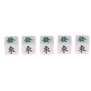 Board Game Mahjong Dices East West Southeast Northwest Mid Direction 6-Die for