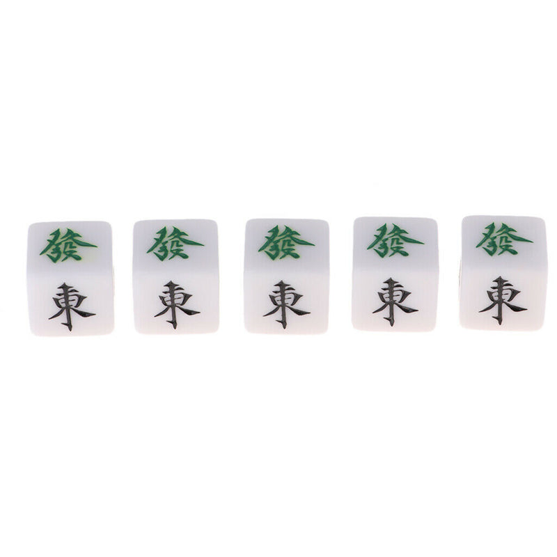Board Game Mahjong Dices East West Southeast Northwest Mid Direction 6-Die for