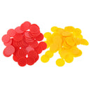 Pack of 200 Plastic Game Markers Tokens Chips for Kids Develop Early Counting