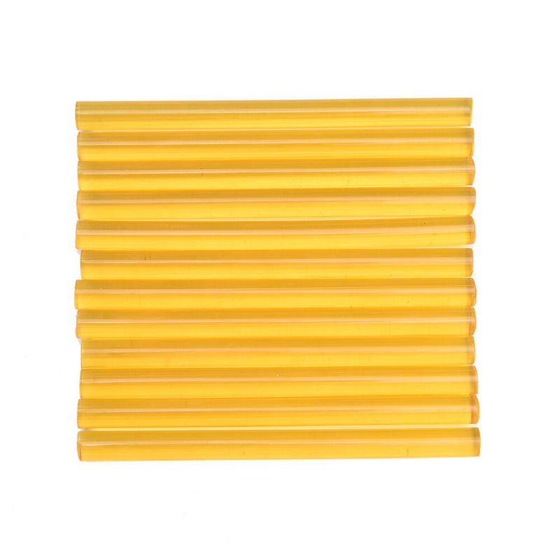 12 x Professional Keratin Glue Sticks for Human Hair Extensions Yellow`US