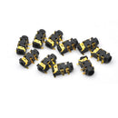 10Pcs 3.5mm 1/8 Female Audio Connector 5 Pin SMT Stereo Headphone PJ327A  OZ BX