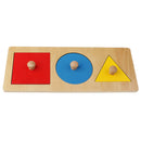 Kids Baby Geometry Educational Toys Puzzle Montessori Preschool Learning