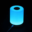 LED Night Light Bedside Table Lamp USB Rechargeable Colorful Dimmer RGB U1P1