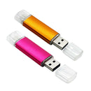 2X Micro USB 2.0 Flash Drive 32GB Stick U Disk for OTG Smart Phone Tablet PC