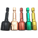 Professional Accessories British System Nut Driver Set Hex Shank Magnetic