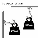 1X(Magnetic Hooks Heavy Duty Neodymium Hanging Mighty Magnetic Hooks D16 (1