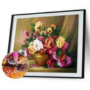 5D DIY Full Drill Diamond Painting Sunny Flower Embroidery Decor (C997) A