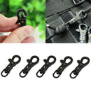 10 PCS Survival Carabiner Rotatable Buckle Quickdraw Key Chain EDC Tool