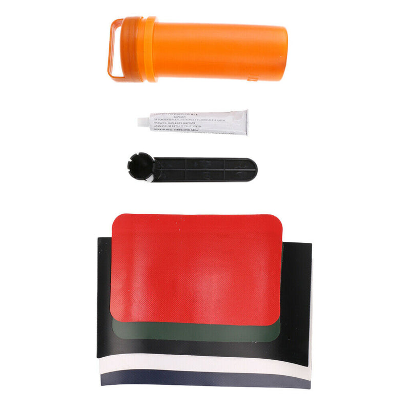 8 Pieces/ Set Portable Durable Useful Inflatable Boat Kayak Repair Kit PVC Patch