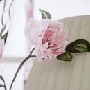 2xBeauty Floral Roman Curtain Sheer Rod Pocket Tab Top Window Voile Drape 32x40"
