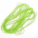 10m wire Waxed Cotton cord 1.0mm for necklace bracelet necklace Fruit green F9S8