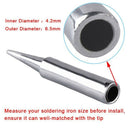 11 Pieces Soldering Iron Tips Kit 900M-T for Hakko Soldering Station Tool 9 Y9W7