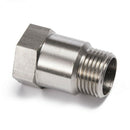 O2 oxygen sensor test pipe extension extender adapter spacer M18 X 1.5 (1)